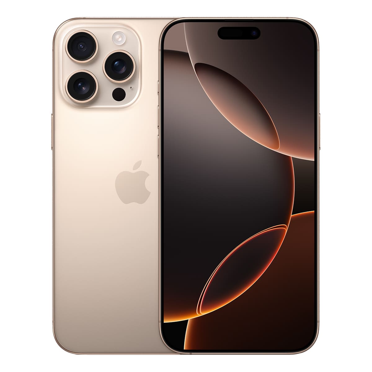 iPhone 16 Pro Max 256Гб (1 sim + eSIM / 95%) Пустынный титан - Б/У ★★★★☆