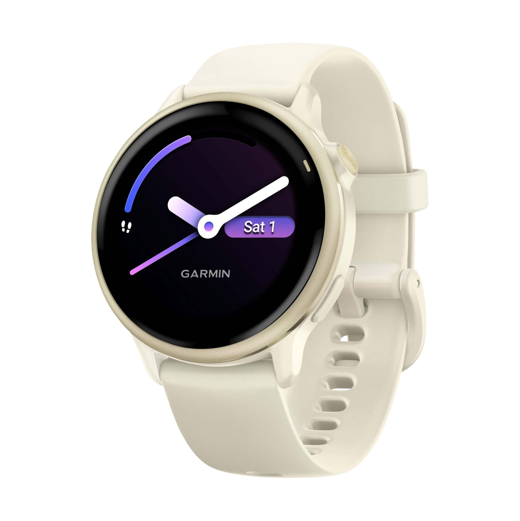 Умные часы Garmin Vivoactive 6 Lunar Gold with Bone Silicone
