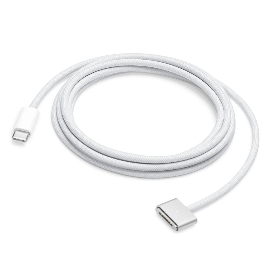Кабель USB-C - MagSafe 3, 2м, Белый (orginal)