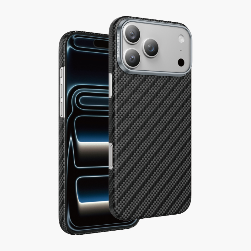 Чехол KeePhone Kevlar Robin MagSafe Case для iPhone 17 Pro, Черный