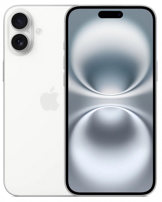 Смартфон Apple iPhone 16 Plus 128Гб (1 sim + eSIM) Белый