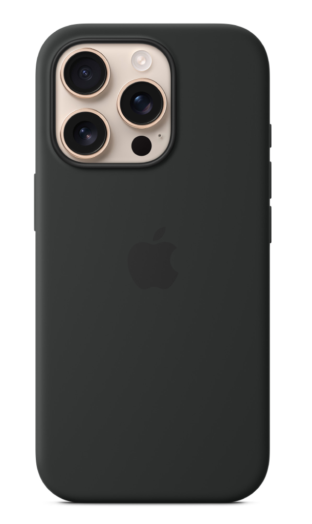 Чехол под оригинал для iPhone 16 Pro Max, Черный
