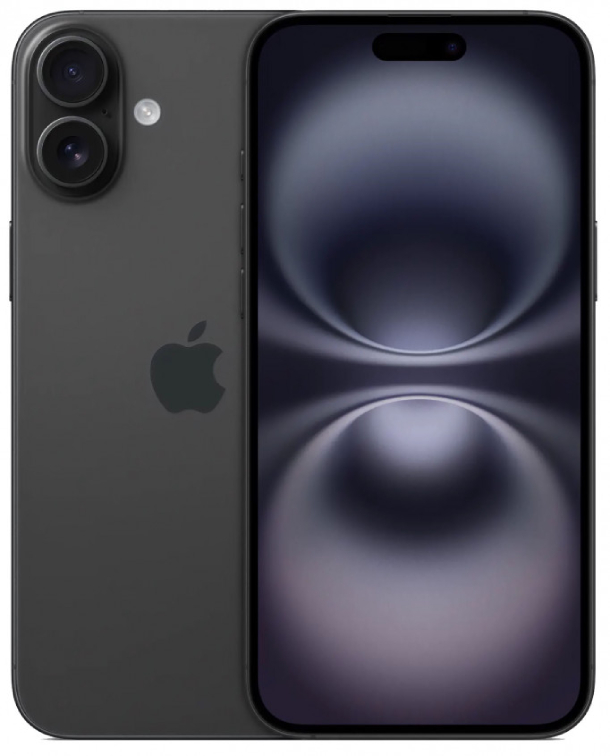 Смартфон Apple iPhone 16 Plus 256Гб (1 sim + eSIM) Черный