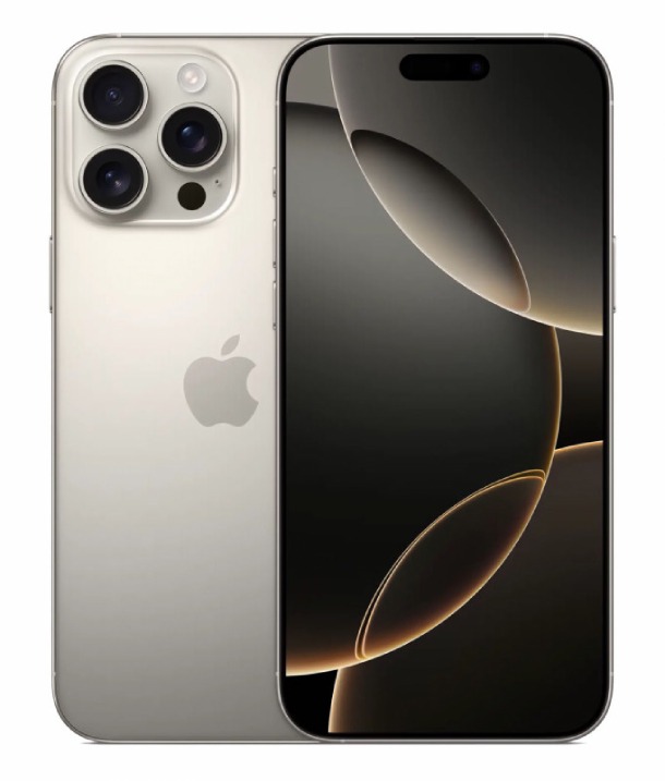 iPhone 16 Pro Max 512Гб (1 sim + eSIM / 89%) Натуральный титан - Б/У ★★★★☆