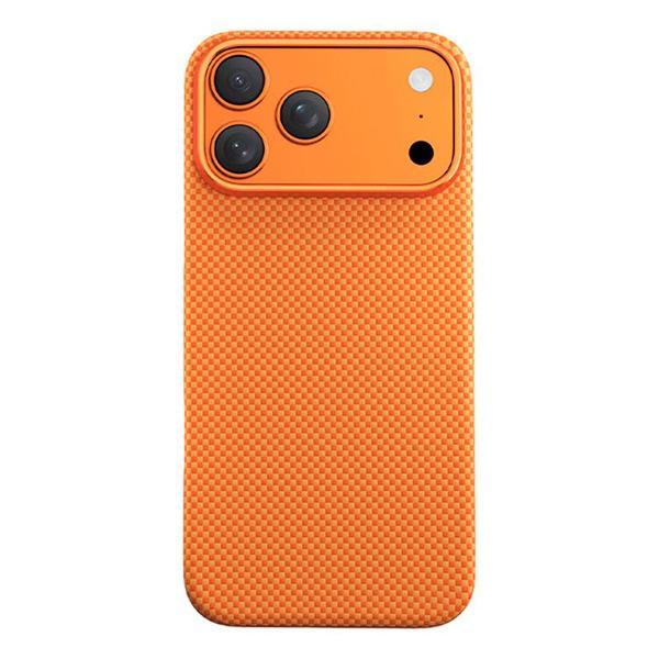 Чехол Keephone KEVLAR DIAGO MagSafe для iPhone 17 Pro, Оранжевый