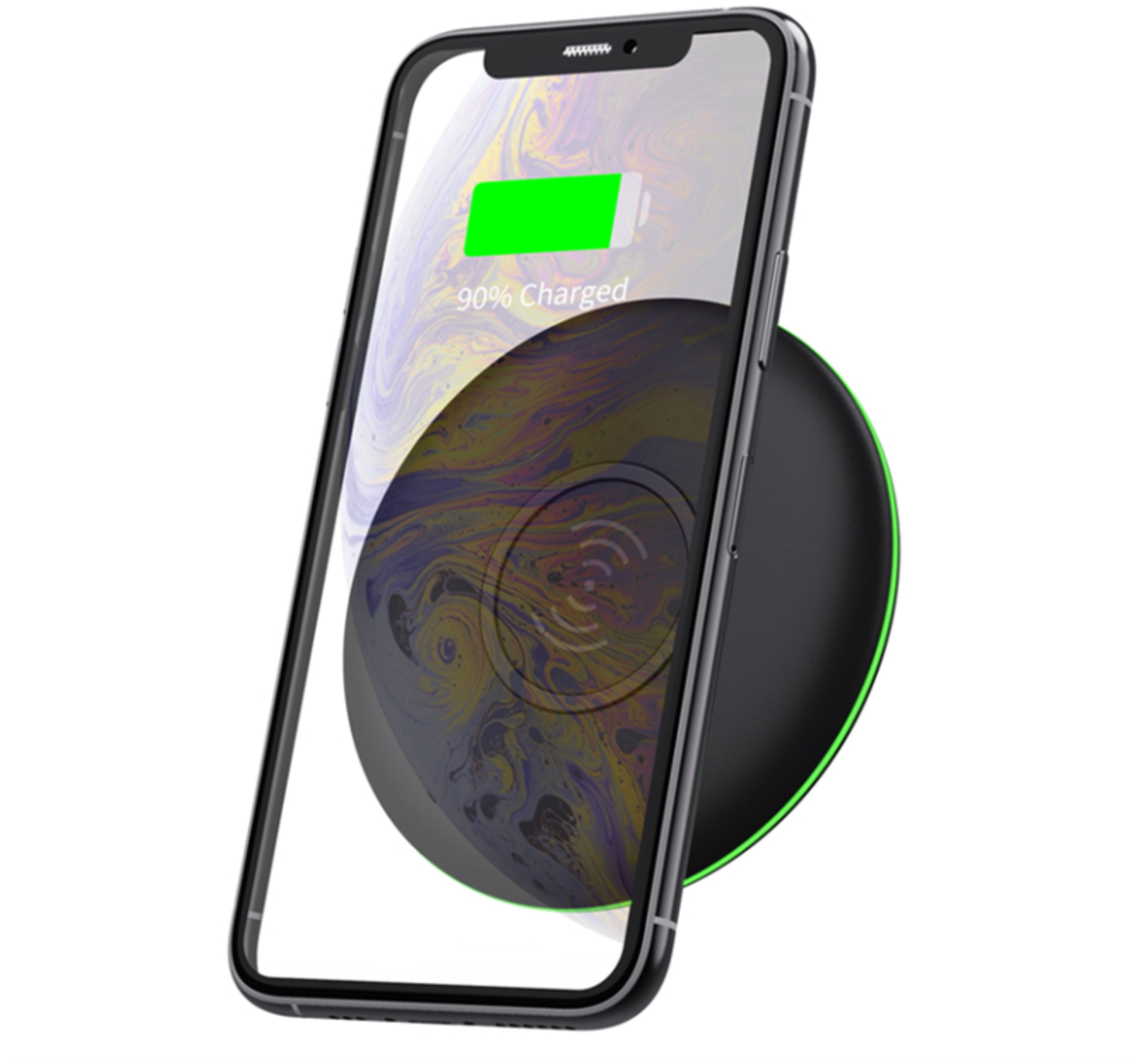 WiWU M4 Wireless Desktop Charger, Черный
