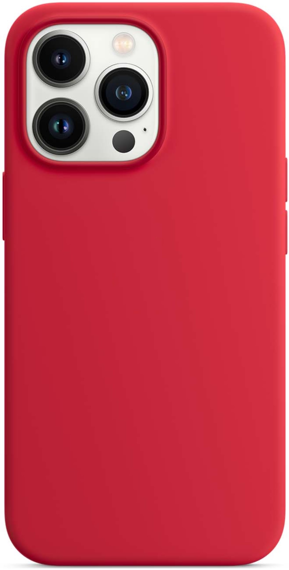 Чехол Apple Силикон MagSafe для Apple iPhone 13 Pro Max, Красный