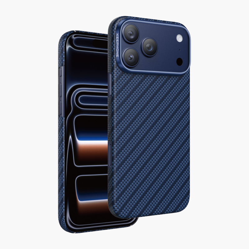 Чехол KeePhone Kevlar Robin MagSafe Case для iPhone 17 Pro, Синий