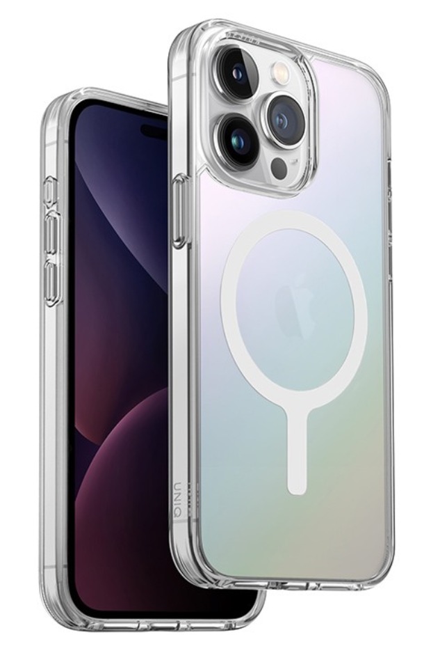 Чехол Uniq для iPhone 15 Pro, Lifepro Xtreme AF MagSafe, Радужный