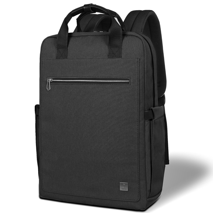 Рюкзак WiWu Pioneer Fingerprint Backpack, Черный