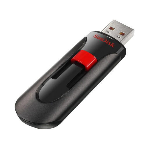 Флеш-накопитель USB 3.0 32Гб Cruzer Glide, Черный