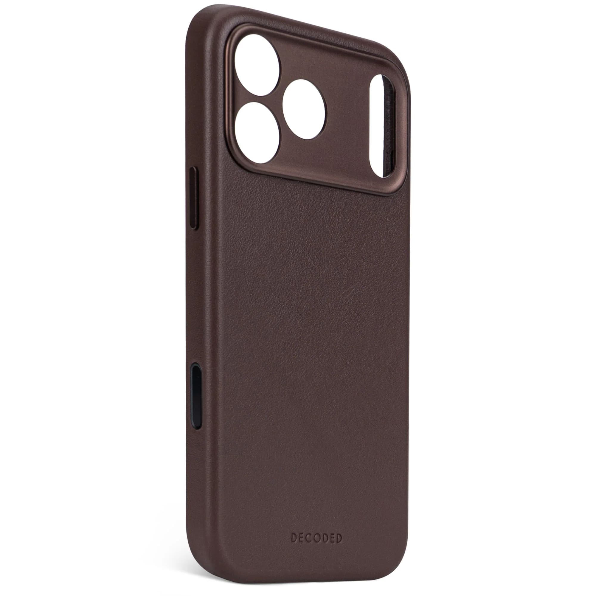 Чехол Decoded с картхолдером Leather Detachable Wallet для iPhone 17 Pro, Шоколадный