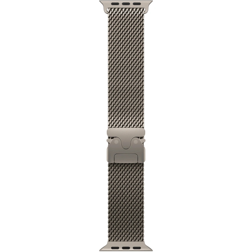 Ремешок Apple для Apple Watch  46mm Natural Milanese Loop S/M