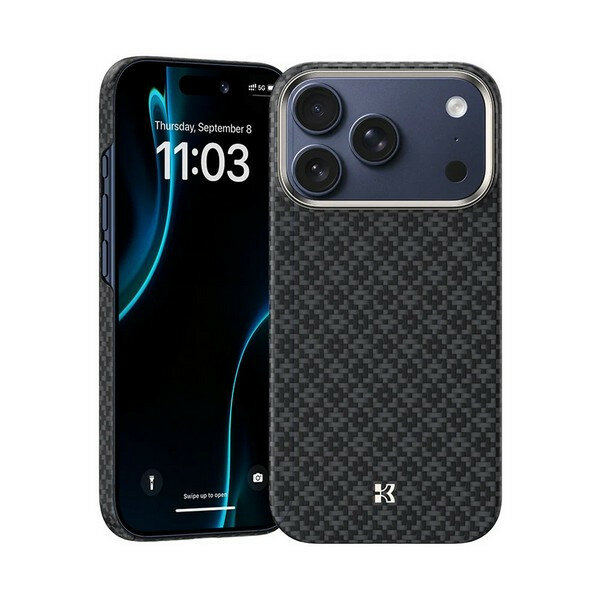 Чехол BENKS ArmorAir ArmorGrid Phone case Built with Kevlar для iPhon 17 Pro Max, Черный