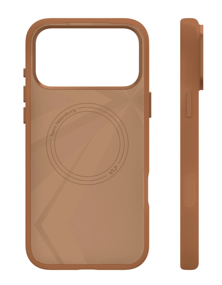 Чехол защитный VLP Aster Pro Case с MagSafe для iPhone 17 Pro, Мокка