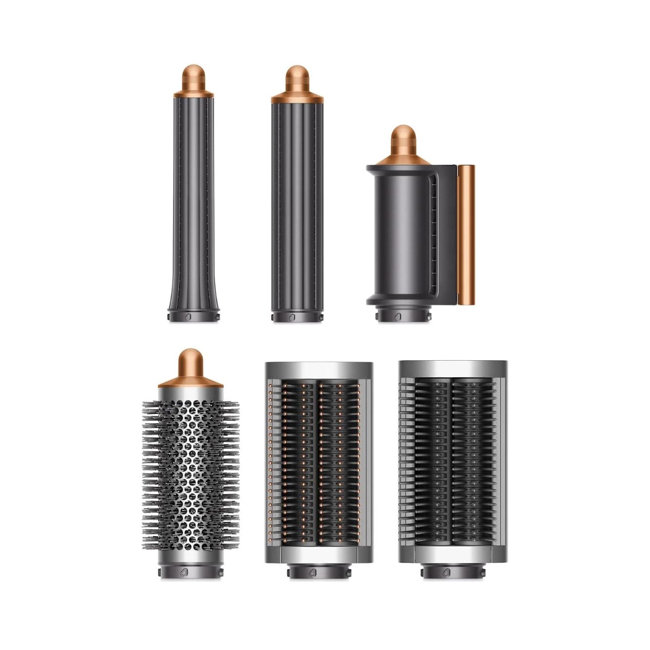 Стайлер Dyson Airwrap Complete Long HS05 (Nickel/Cooper) - Подарочный кейс для хранения