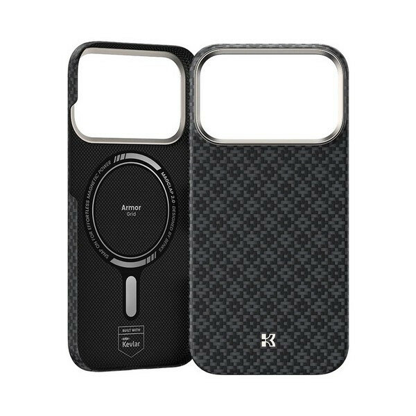Чехол BENKS ArmorAir ArmorGrid Phone case Built with Kevlar для iPhon 17 Pro Max, Черный